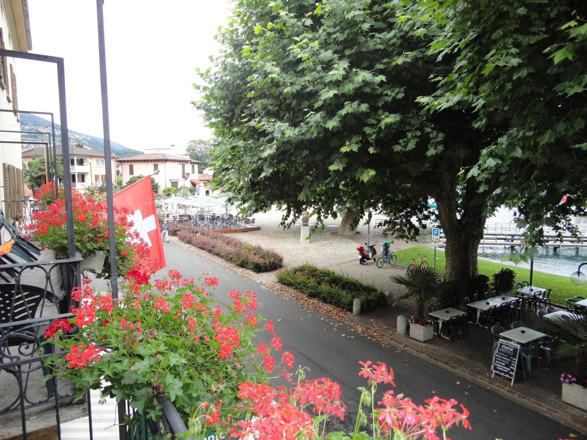 Osteria Battello Hotel Caslano Luaran gambar